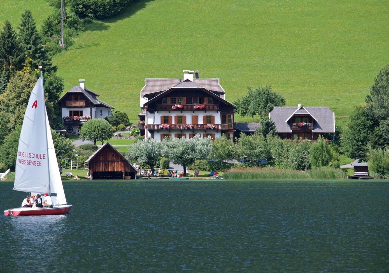Ferienhof Obergasser Und Bergblick Weissensee Ngoại thất bức ảnh