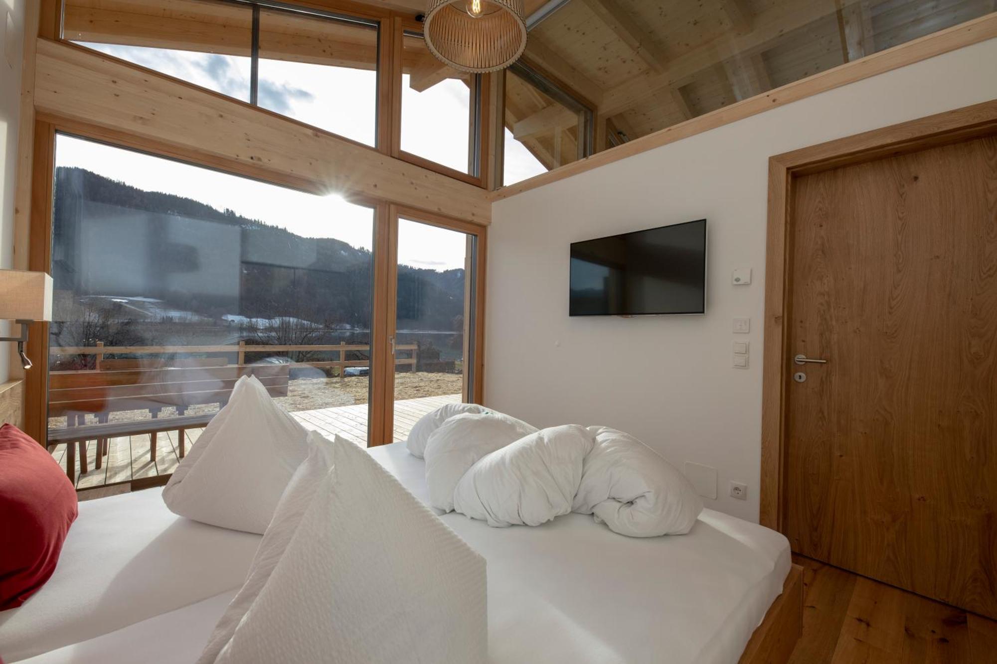 Ferienhof Obergasser Und Bergblick Weissensee Phòng bức ảnh