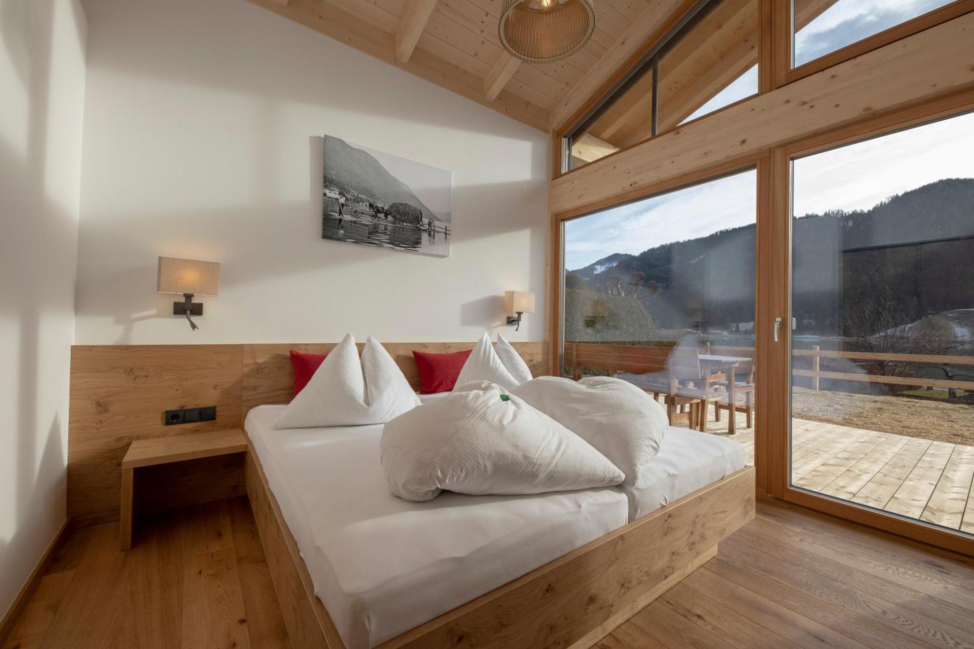 Ferienhof Obergasser Und Bergblick Weissensee Phòng bức ảnh