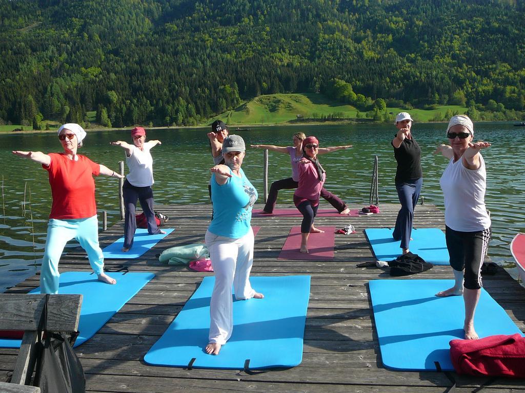 Ferienhof Obergasser Und Bergblick Weissensee Ngoại thất bức ảnh