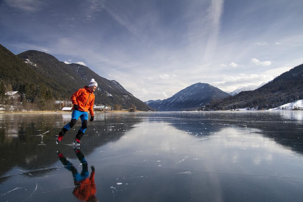 Ferienhof Obergasser Und Bergblick Weissensee Ngoại thất bức ảnh
