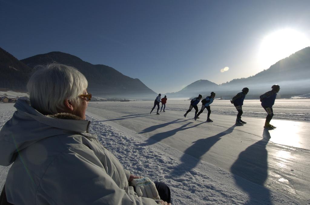 Ferienhof Obergasser Und Bergblick Weissensee Ngoại thất bức ảnh
