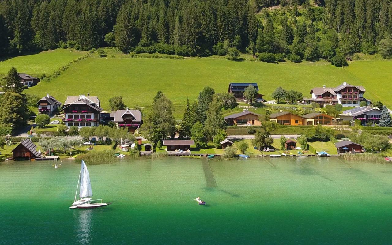 Ferienhof Obergasser Und Bergblick Weissensee Ngoại thất bức ảnh